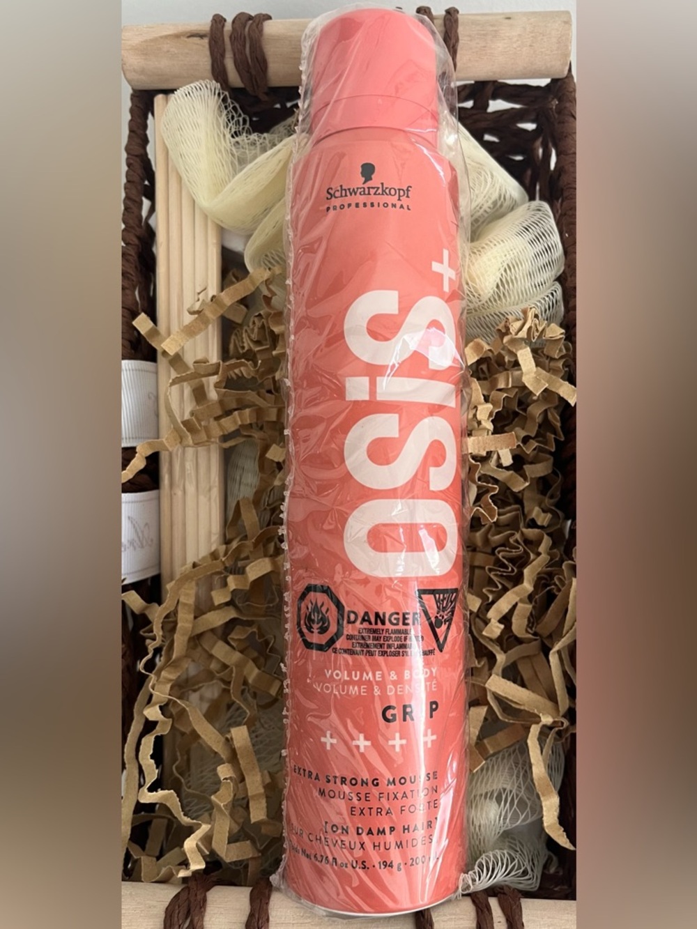 19. Schwarzkopf OSiS+ GRIP Extra Strong Volume Mousse | Extra Strong Hold |